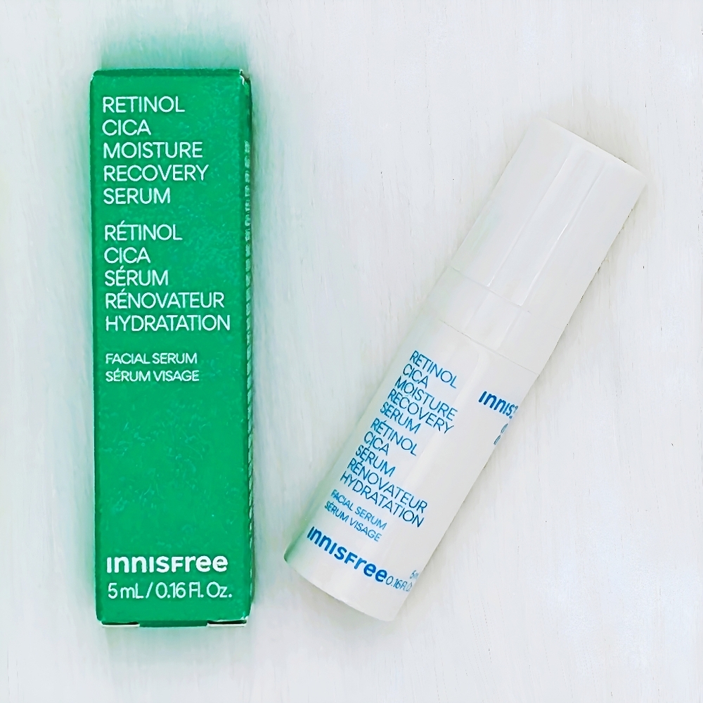 🔴 INNISFREE Retinol Cica Moisture Recovery Serum - Travel Size